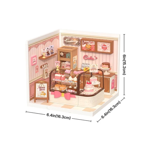 Robotime DIY Model Kit - Tasty Cake Shop