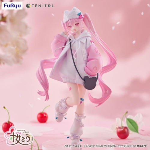 Vocaloid Hatsune Miku TENITOL Колекционерска Фигурка - Sakura Miku Cool style petit