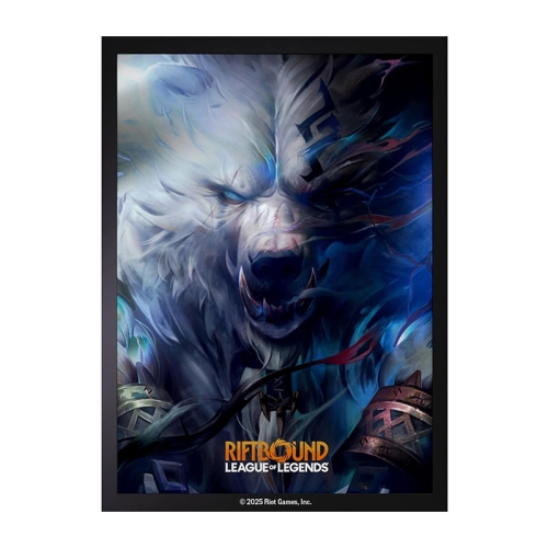 Riftbound: League of Legends - Протектор за карти Стандартни - Origins Volibear Art 100 броя