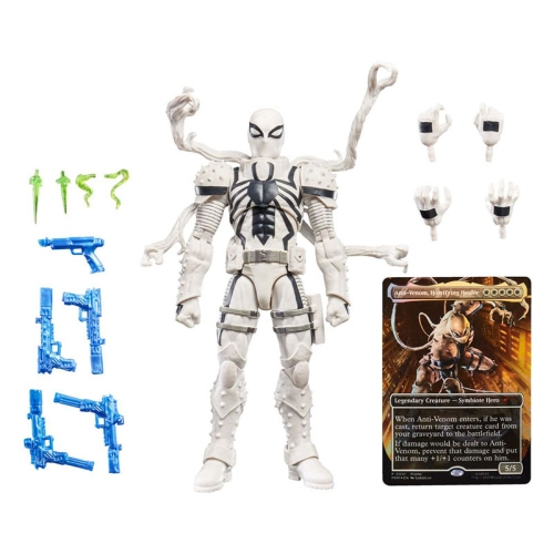 Marvel Legends Magic: The Gathering Екшън Фигурка - Agent Anti-Venom + Промо Карта