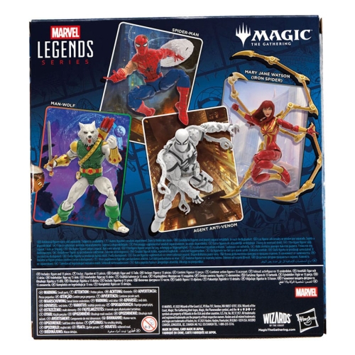 Marvel Legends Magic: The Gathering Екшън Фигурка - Agent Anti-Venom + Промо Карта