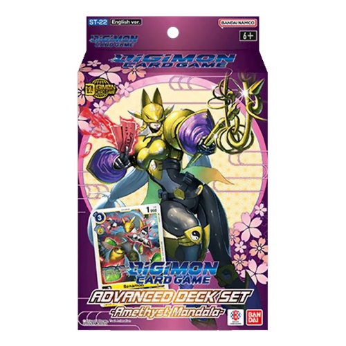 Digimon Card Game Тесте за Игра ST22 - Amethyst Mandala Advanced