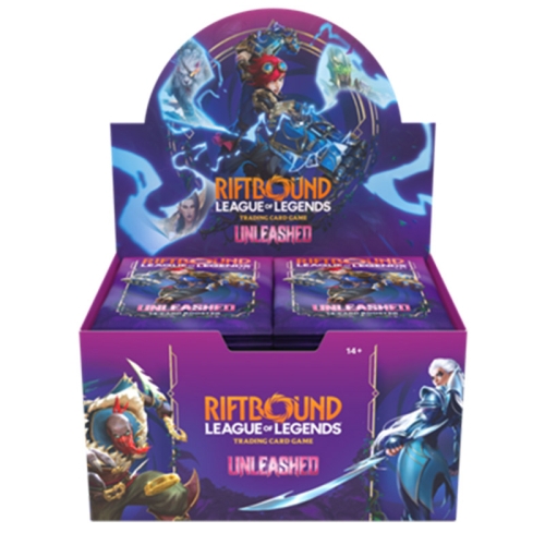 PRE-ORDER: Riftbound: League of Legends TCG Unleashed Booster Display (24 packs)