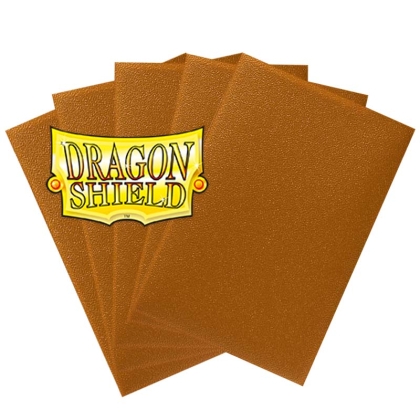 Dragon Shield Малки Протектори за карти 60 броя - златисти