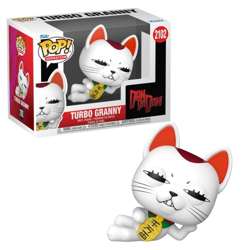 Dandadan Funko POP Vinyl Колекционерска Фигурка - Turbo Granny Cat #2102