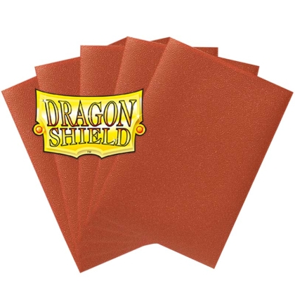 Dragon Shield Малки Протектори за карти 60 броя - бронзови