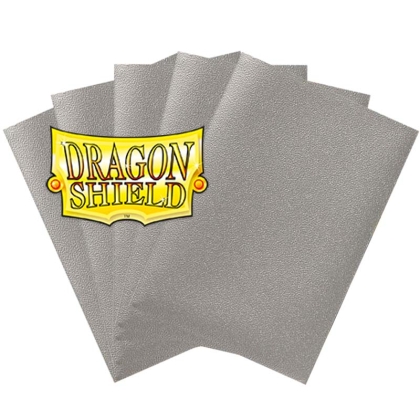 Dragon Shield Малки Протектори за карти 60 броя - сребристи