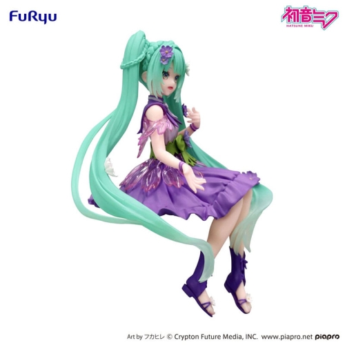 Hatsune Miku Noodle Stopper Колекционерска Фигурка - Flower Fairy Cosmos Purple Color Ver.
