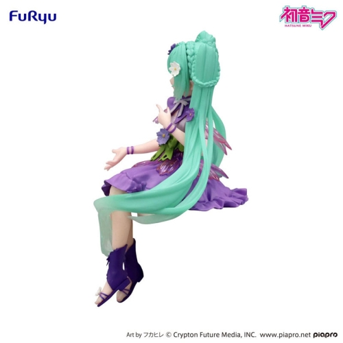 Hatsune Miku Noodle Stopper Колекционерска Фигурка - Flower Fairy Cosmos Purple Color Ver.