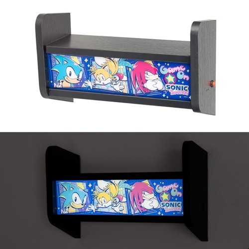 PRE-ORDER: Sonic The Hedgehog Лампа / Стенен Рафт с USB-C Arcade