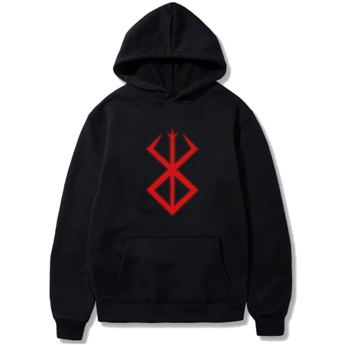 Berserk Черен Суитчер с бродерия - The Brand of Sacrifice