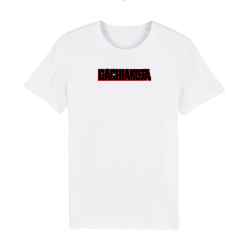 Gachiakuta Бяла Тематична Тениска - Лого