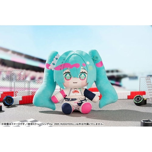 Vocaloid GT Project Large Plush Toy - Hatsune Miku Racing Ver. 2025 HUGGY DOLL