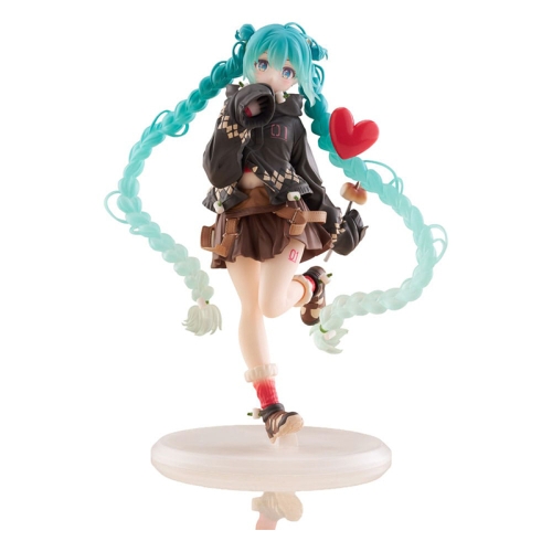 PRE-ORDER: Hatsune Miku PVC Statue - Hatsune Fashion Outdoor Spring Ver. 18 cm