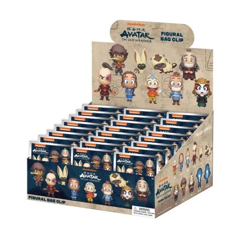 Avatar: The Last Airbender 3D PVC Bag Clips Series 1