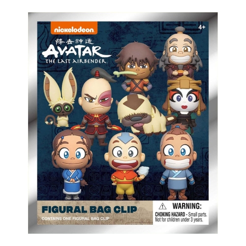 Avatar: The Last Airbender 3D PVC Bag Clips Series 1