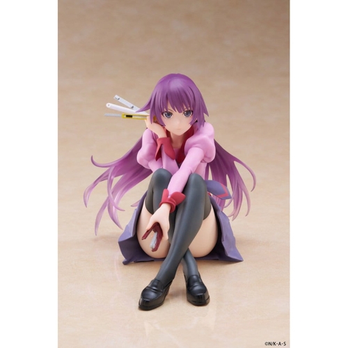 PRE-ORDER: Monogatari PVC Statue Desktop Cute Figure - Hitagi Senjougahara 13 cm