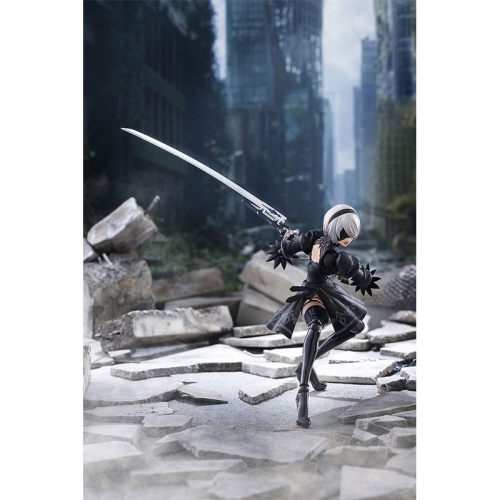 Nier:Automata Ver1.1a Figma Екшън Фигурка - 2B (YoRHa No.2 Type B) 16 cm