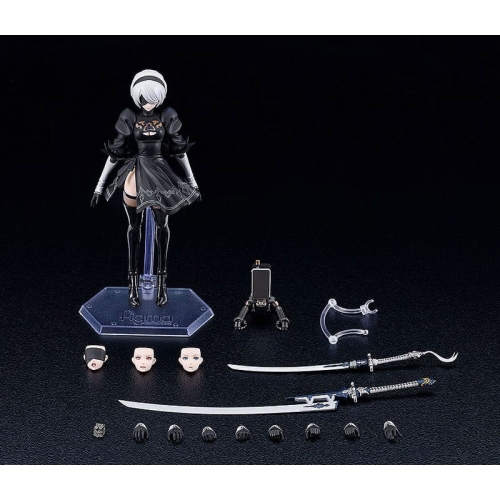 Nier:Automata Ver1.1a Figma Екшън Фигурка - 2B (YoRHa No.2 Type B) 16 cm