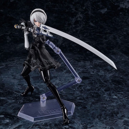 Nier:Automata Ver1.1a Figma Екшън Фигурка - 2B (YoRHa No.2 Type B) 16 cm