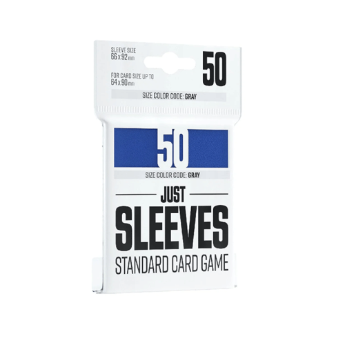 Gamegenic Standart Size Just Sleeves - Blue (50 Sleeves)