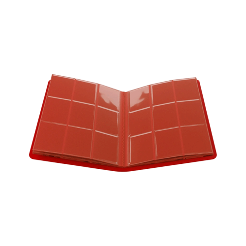 Gamegenic: Casual 18-Pocket Албум за карти A4 - Червен