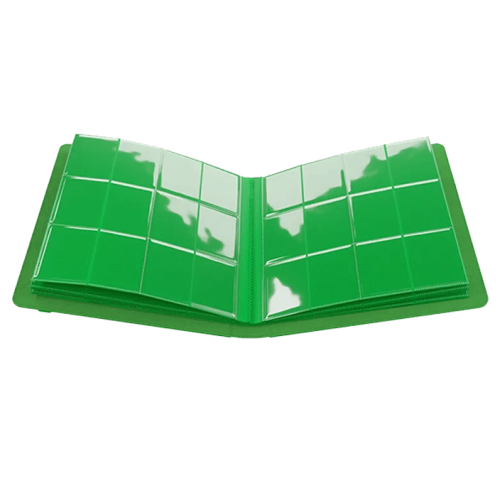 Gamegenic: Prime 24-Pocket Албум за карти - Зелен