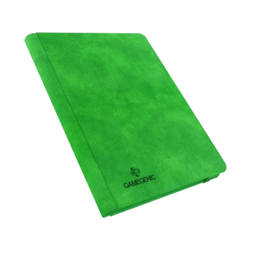 Gamegenic: Prime 18-Pocket Албум за карти A4 - Зелен