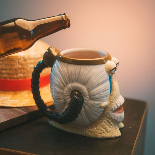 One Piece 3D Керамична Чаша/Халба - Den Den Mushi