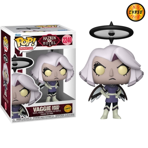 Funko POP! Hazbin Hotel Колекционерска Фигурка - Vaggie Angel Form CHASE Limited Edition #2240