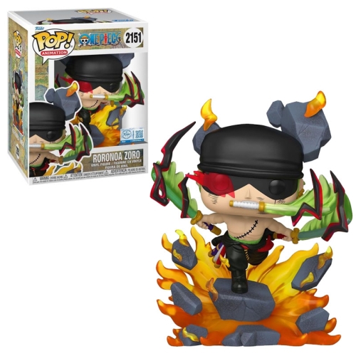 One Piece Funko Pop Колекционерска Фигурка - Roronoa Zoro (King of Hell) (Special Edition) #2151