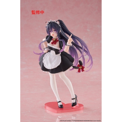 Date A Live V Coreful PVC Statue - Tohka Yatogami Cat Ear Maid Ver. 18 cm