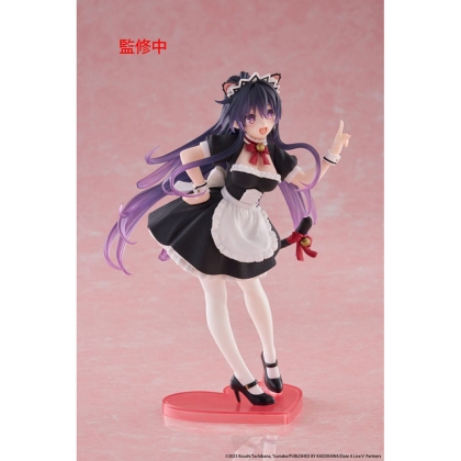 Date A Live V Coreful PVC Statue - Tohka Yatogami Cat Ear Maid Ver. 18 cm