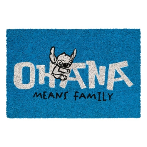 Disney Lilo & Stitch Постелка за Врата - Stitch Ohana Means Family