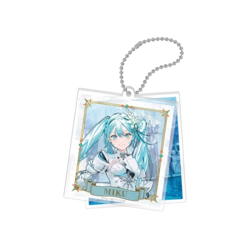 39Culture 2024 EXTRA WORLD Twin Акрилен Ключодържател - Hatsune Miku
