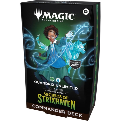 PRE-ORDER: Magic the Gathering: Secrets of Strixhaven Commander Тесте - Quandrix Unlimited