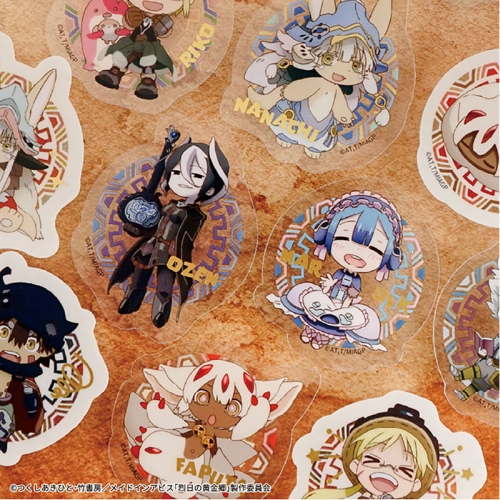 Made In Abyss Die Cut Clear Sticker Pack