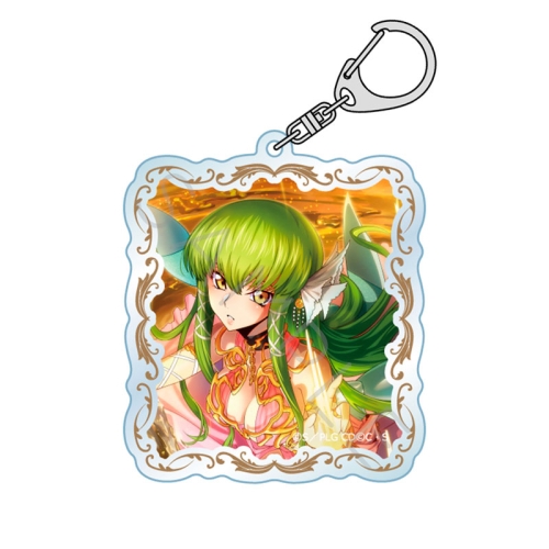 Code Geass Lelouch of the Rebellion Акрилен Ключодържател - C.C.