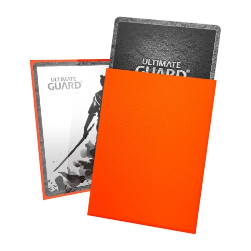 Ultimate Guard Katana Sleeves Standard Size (100) - Orange