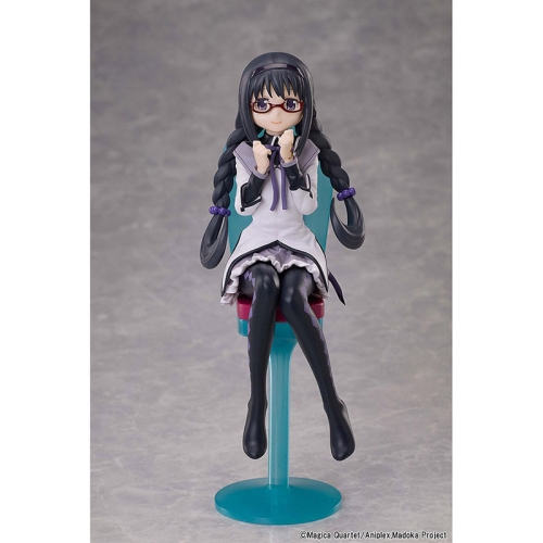 PRE-ORDER: Puella Magi Madoka Magica The Movie: Rebellion PVC Statue - Homura Akemi Tea Party Cake Song Ver. 18 cm