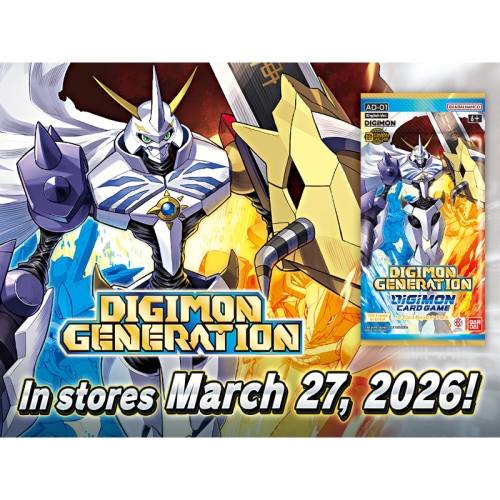 PRE-ORDER: Digimon Card Game - Digimon Generation AD-01 Advanced Бустер Кутия - 12 Бустера