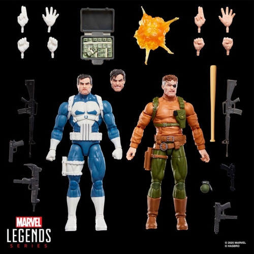 The Punisher Marvel Legends Gamerverse Action Figure 2-Pack Punisher & Nick Fury 15 cm