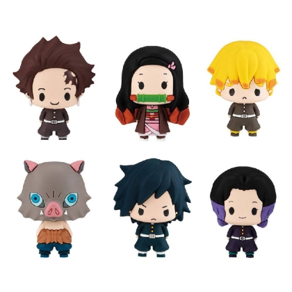 Demon Slayer Kimetsu no Yaiba Chokorin Mascot Series Trading Figure 6-Pack 5 cm