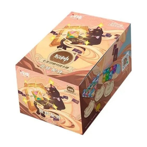 PRE-ORDER: Genshin Impact: Trading Card Game Комплект Аксесоари и Зарове - Chinese Version