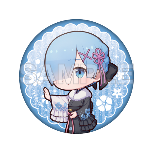 Re:Zero kara Hajimeru Isekai Seikatsu Glitter Can Badge - Re:Zero kara Hajimeru Ramen Seikatsu 