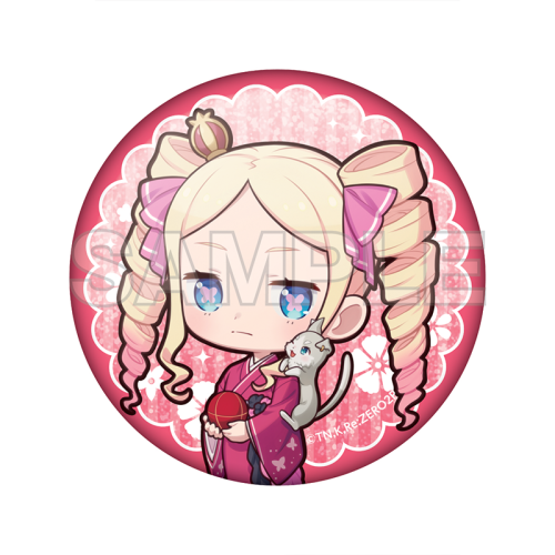 Re:Zero kara Hajimeru Isekai Seikatsu Glitter Can Badge - Re:Zero kara Hajimeru Ramen Seikatsu 