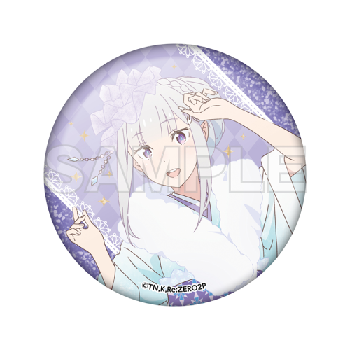 Re:Zero kara Hajimeru Isekai Seikatsu Glitter Can Badge - Re:Zero kara Hajimeru Ramen Seikatsu 
