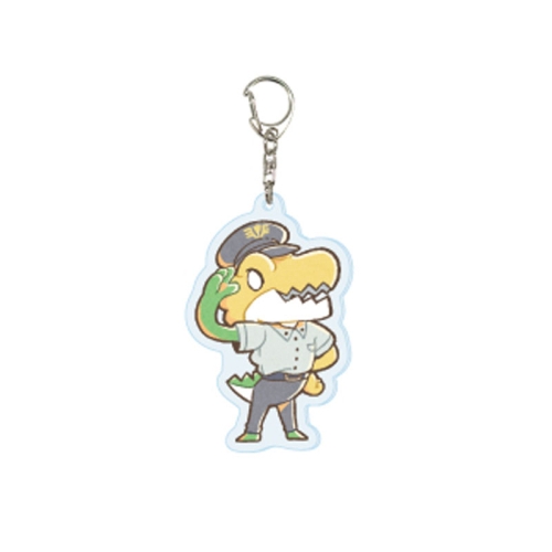 The Amazing Digital Circus Акрилен Ключодържател Station Staff Ver. (Original Illustration) - Gummigoo Ver. B