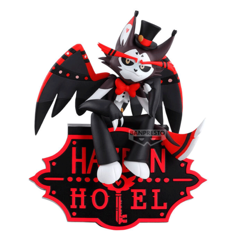 Hazbin Hotel Monitor Top PVC Statue - Husk (ver.A) 15cm