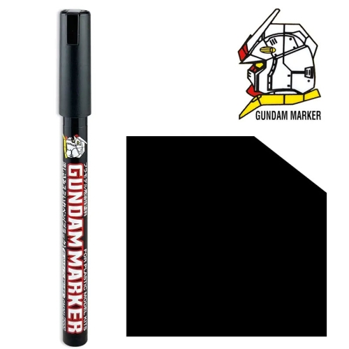 Gundam Marker Extra Thin Type Black for Panel Lines - Gm-301